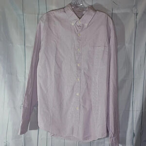 J.Crew men's button-down striped classic shirt